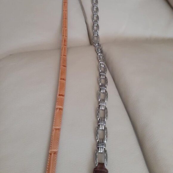 2 Skinny Brighton Belts M Chain - Classic Collection - Women\'s - B10006, 43909 main image 8